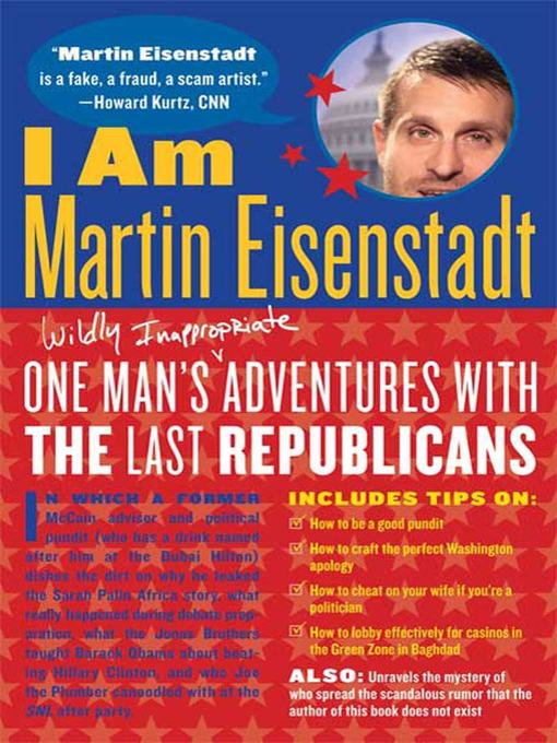 Title details for I Am Martin Eisenstadt by Martin Eisenstadt - Wait list